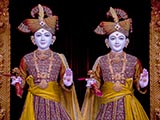 Parabrahma Bhagwan Shri Swaminarayan and Aksharbrahma Shri Gunatitanand Swami